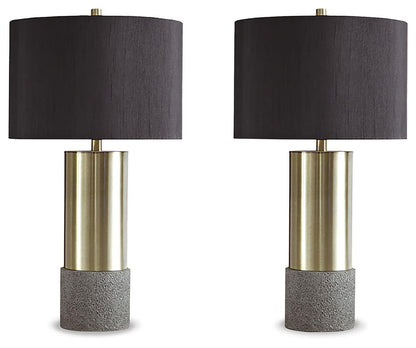 Jacek - Metal Table Lamp Table Lamps by Signature Design by Ashley® - Walls Furniture & Mattress
