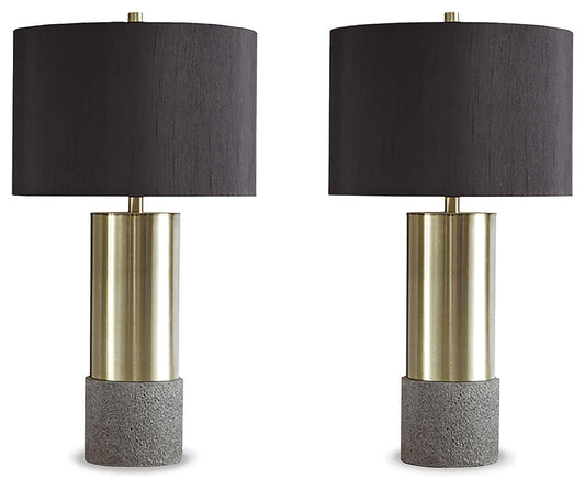 Jacek - Metal Table Lamp Table Lamps by Signature Design by Ashley® - Walls Furniture & Mattress