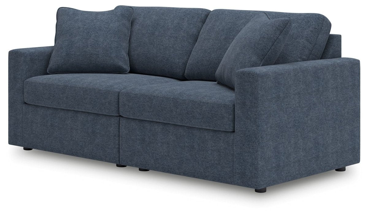 Modmax - Straight Sectional - Ink Stationary Sectionals by Signature Design by Ashley® - Walls Furniture & Mattress