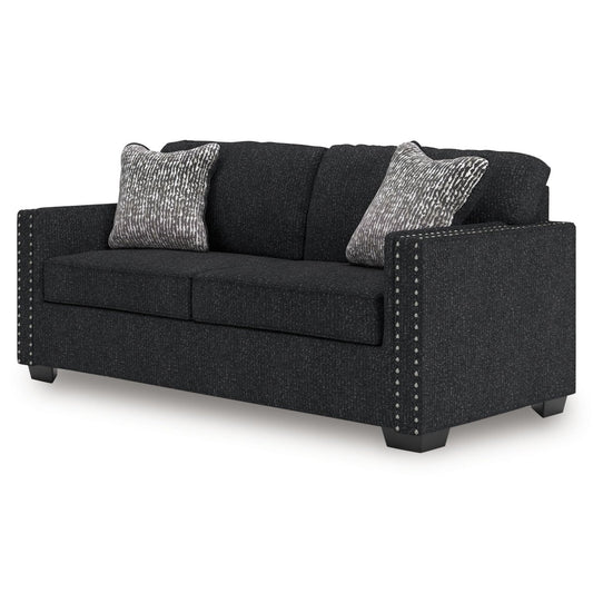 Jasmine Peaks - Sofa - Coal Stationary Sofas by Benchcraft® - Walls Furniture & Mattress