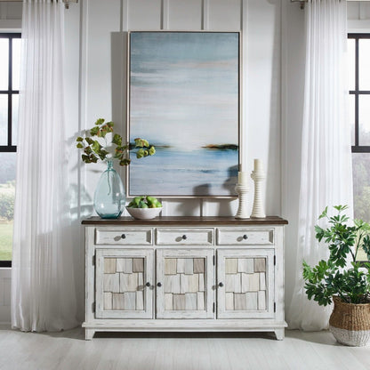 River Place - Accent Server - White Servers by Liberty Furniture - Walls Furniture & Mattress