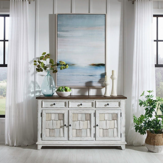 River Place - Accent Server - White Servers by Liberty Furniture - Walls Furniture & Mattress
