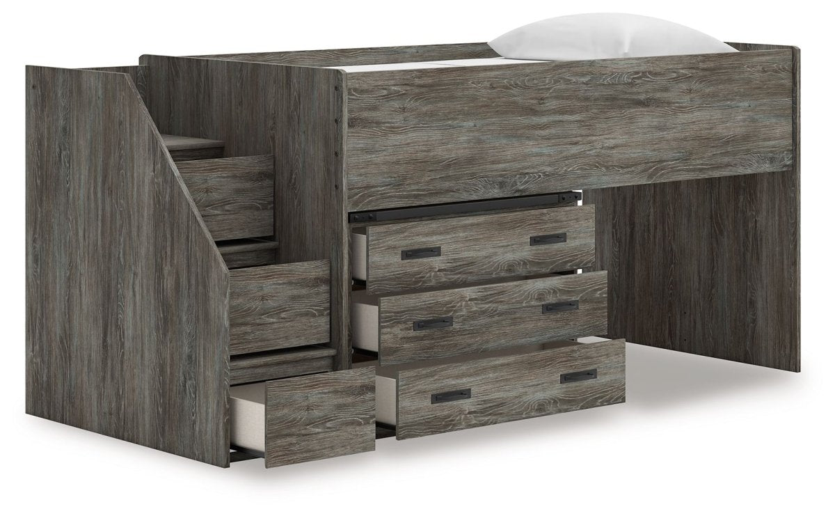 Frandern - Loft Bed Loft Beds by Signature Design by Ashley® - Walls Furniture & Mattress
