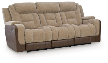 Mixed Motion - Power Reclining Sofa With Adjustable Headrest Reclining Sofas by Signature Design by Ashley® - Walls Furniture & Mattress