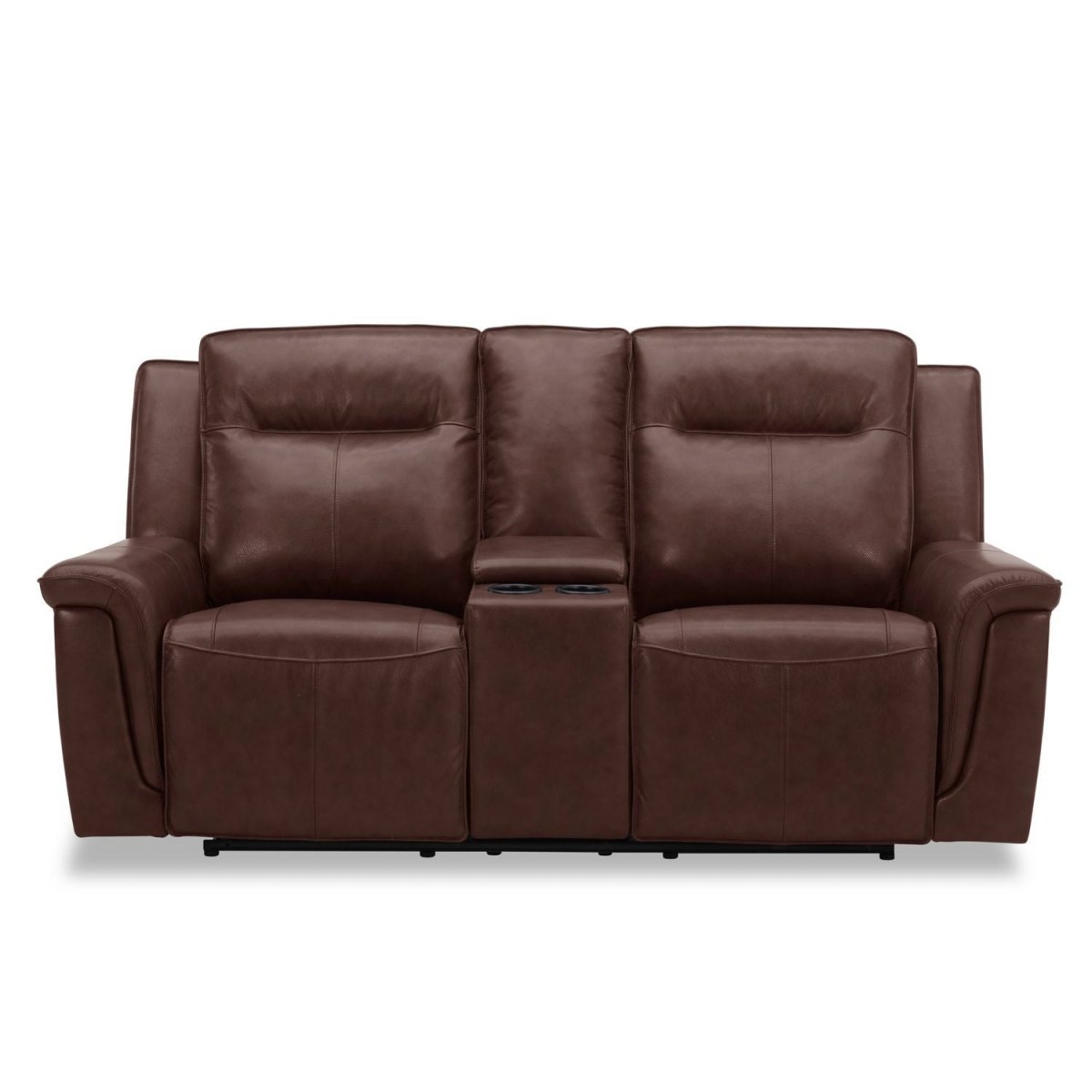 Avery - Loveseat With Console P2 - Cognac Reclining Loveseats by Liberty Furniture - Walls Furniture & Mattress