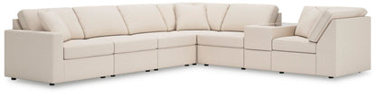Modmax - Sectional - Oyster Stationary Sectionals by Signature Design by Ashley® - Walls Furniture & Mattress