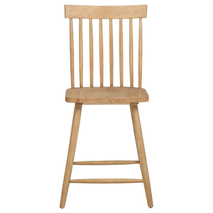 Andrews - Windsor Counter Height Dining Side Chair (Set of 2) Chair Sets by Coaster Fine Furniture - Walls Furniture & Mattress