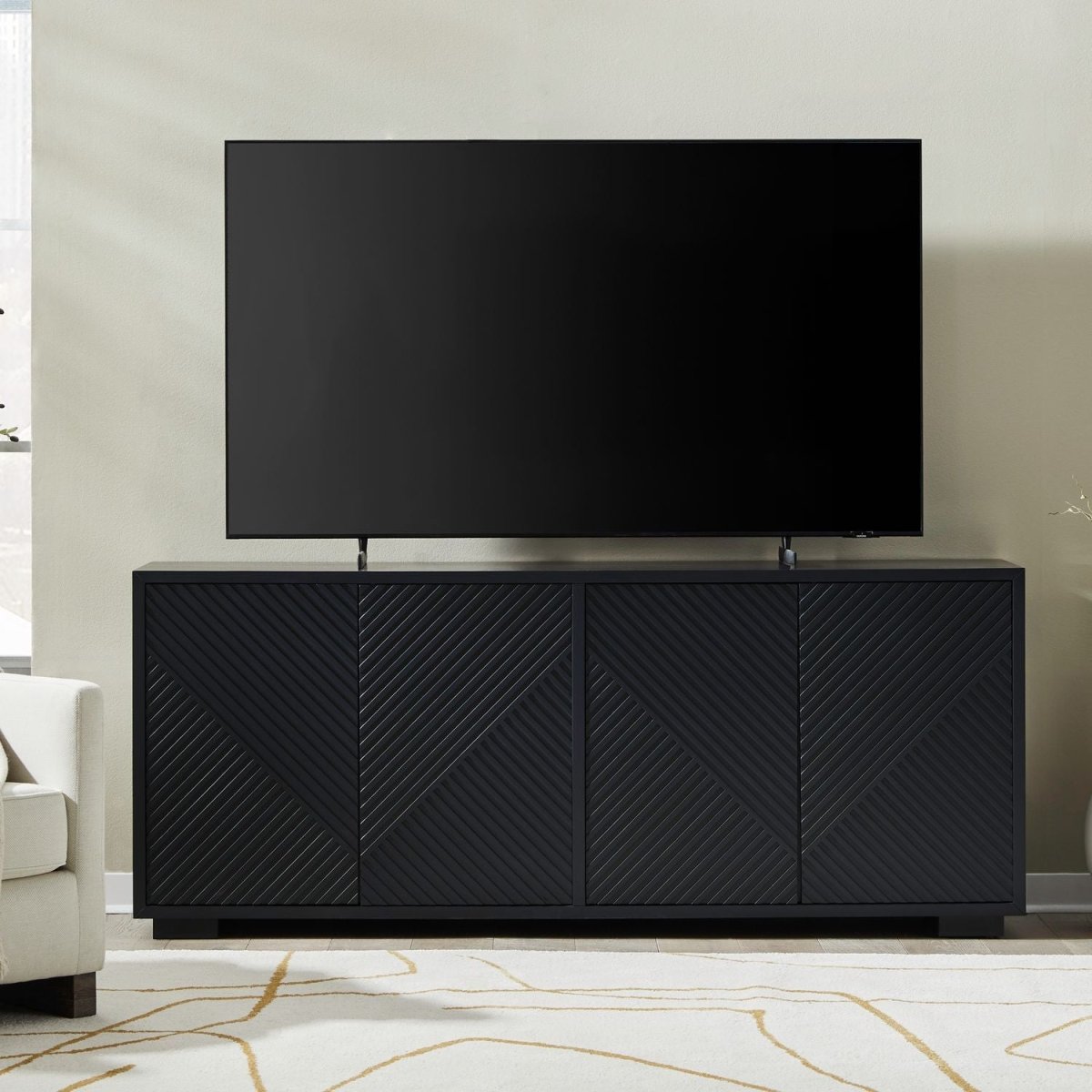 Easton - 82" TV Console TV Stands by Liberty Furniture - Walls Furniture & Mattress