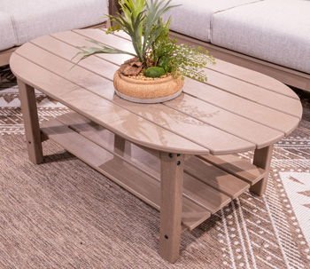 Grover Beach - Oval Table Coffee Tables by Signature Design by Ashley® - Walls Furniture & Mattress