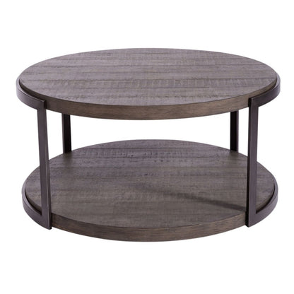 Modern View - Round Table Cocktail Tables by Liberty Furniture - Walls Furniture & Mattress