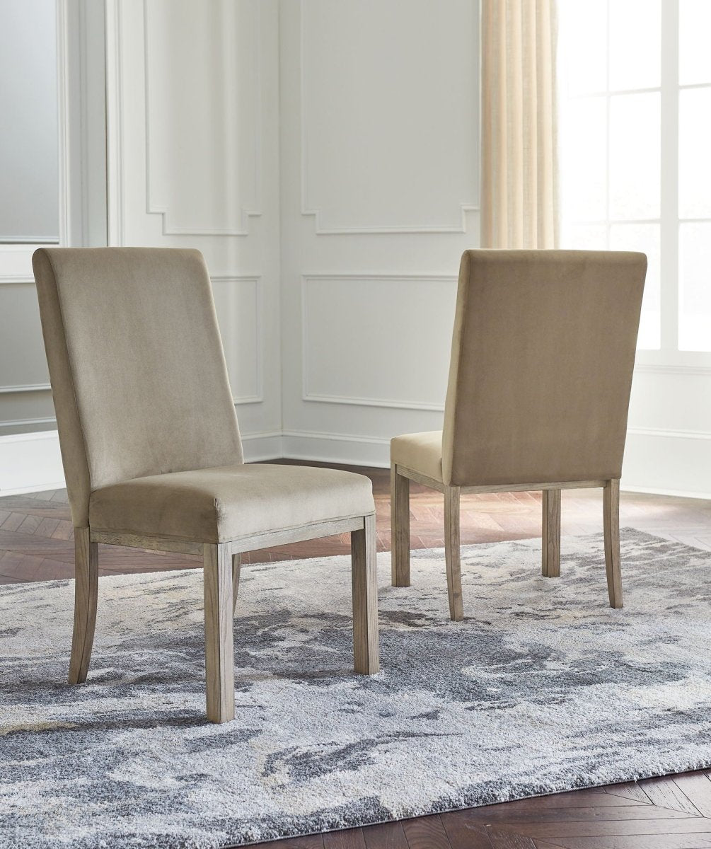 Chrestner - Dining Room Set 8 + Piece Dining Room Sets by Signature Design by Ashley® - Walls Furniture & Mattress