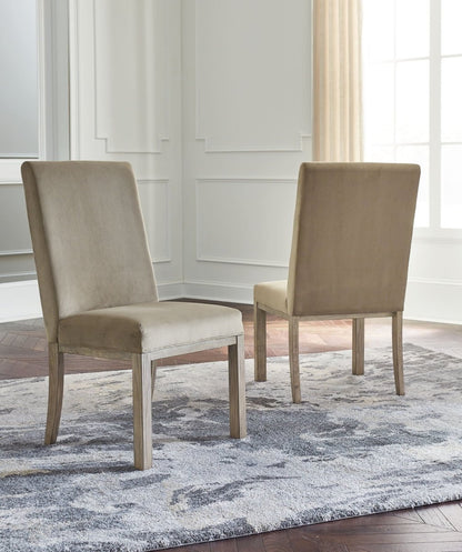 Chrestner - Dining Room Set 8 + Piece Dining Room Sets by Signature Design by Ashley® - Walls Furniture & Mattress