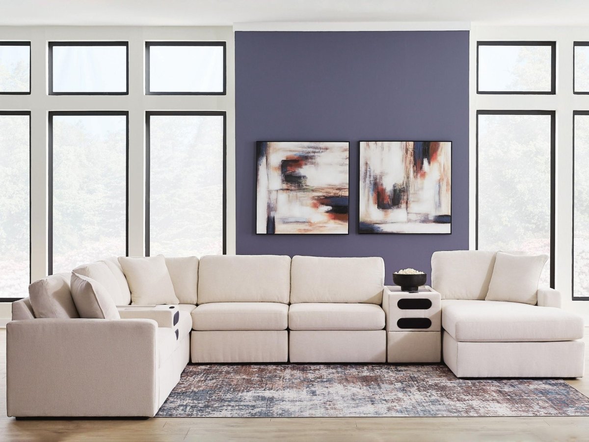Modmax - 8 Piece Sectional Stationary Sectionals by Signature Design by Ashley® - Walls Furniture & Mattress