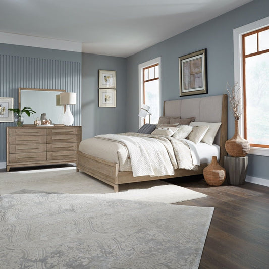 Brentwood - Upholstered Bed Upholstered Beds by Liberty Furniture - Walls Furniture & Mattress