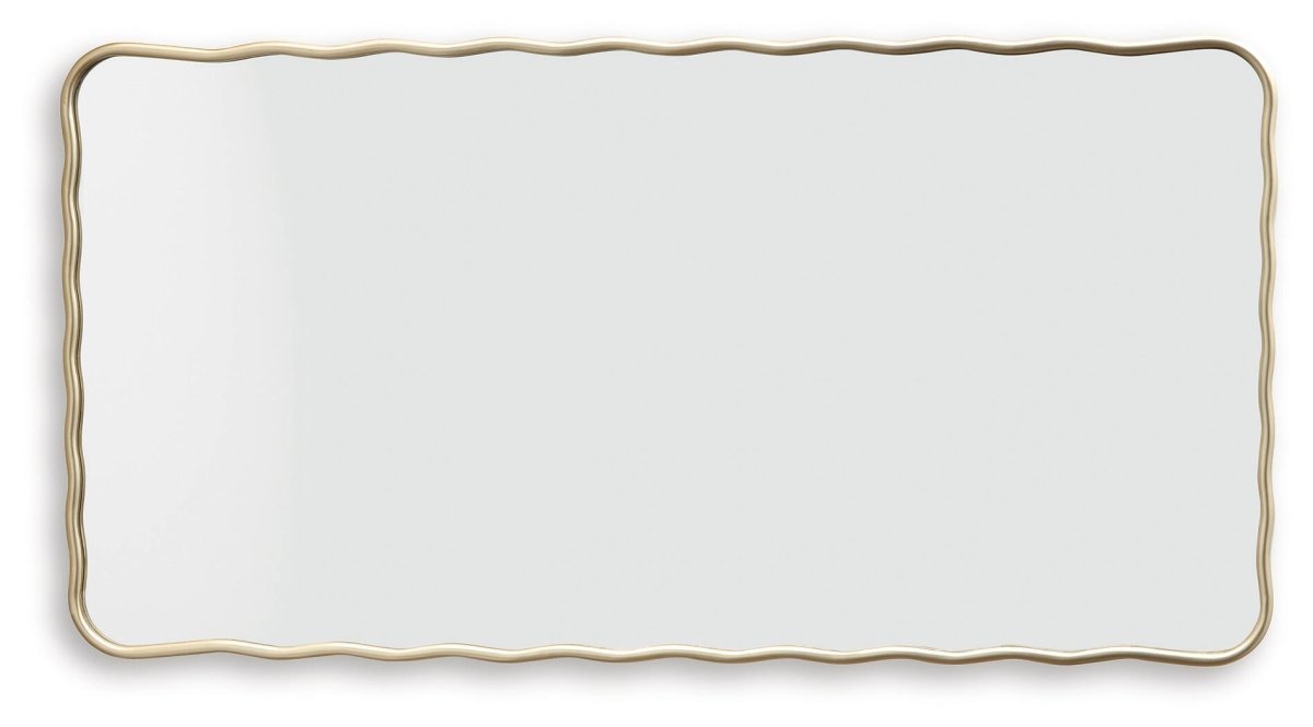 Brenthill - Accent Mirror - Gold Accent Mirrors by Signature Design by Ashley® - Walls Furniture & Mattress