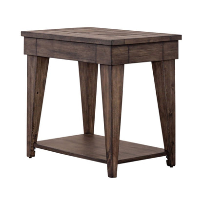 Arrowcreek - Chair Side Table - Dark Brown Chair Side Tables by Liberty Furniture - Walls Furniture & Mattress