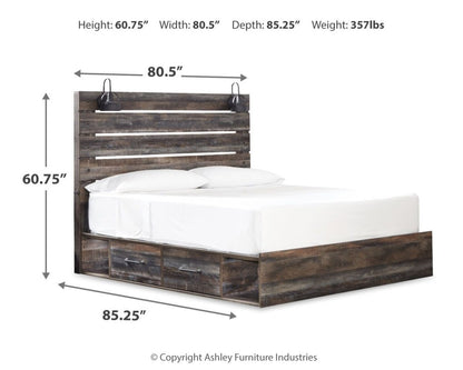 Drystan - Panel Bed Storage Beds by Signature Design by Ashley® - Walls Furniture & Mattress