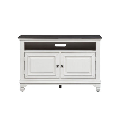 Allyson Park - 46" TV Console - White TV Stands by Liberty Furniture - Walls Furniture & Mattress