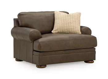 Carriage Point - Chair And A Half - Hickory Arm Chairs by Signature Design by Ashley® - Walls Furniture & Mattress