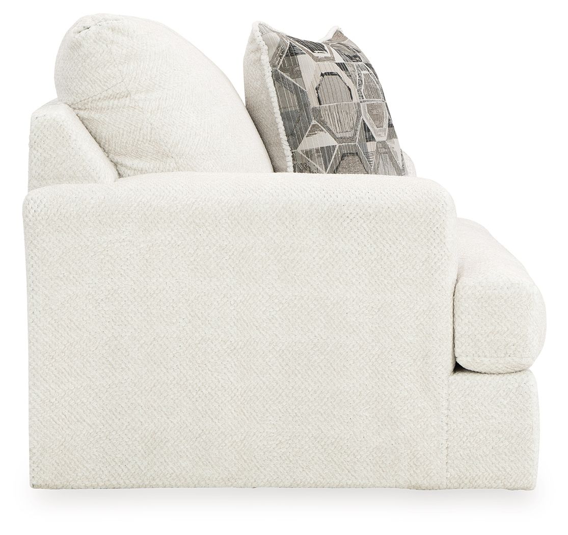 Karinne - Living Room Set Stationary Chair & Ottoman by Signature Design by Ashley® - Walls Furniture & Mattress