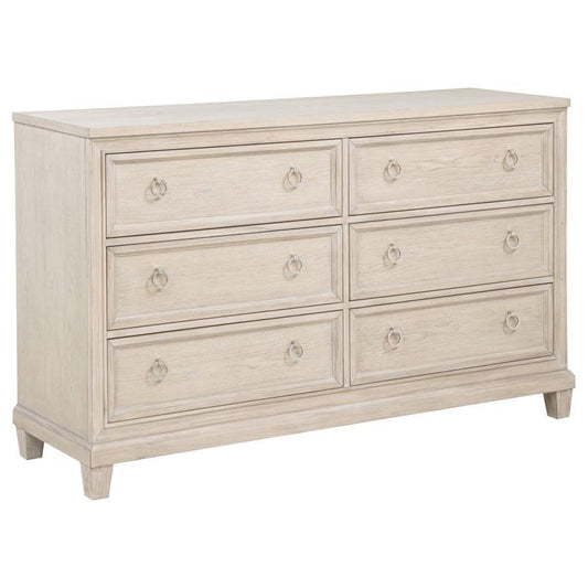 Pembroke - 6 - Drawer Bedroom Dresser Cabinet Dressers by Coaster Fine Furniture - Walls Furniture & Mattress
