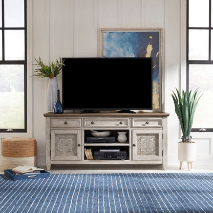 Heartland - Tile TV Console TV Stands by Liberty Furniture - Walls Furniture & Mattress