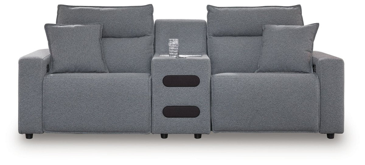 Modmax II - Reclining Sectional - Salt And Pepper Reclining Sectionals by Signature Design by Ashley® - Walls Furniture & Mattress