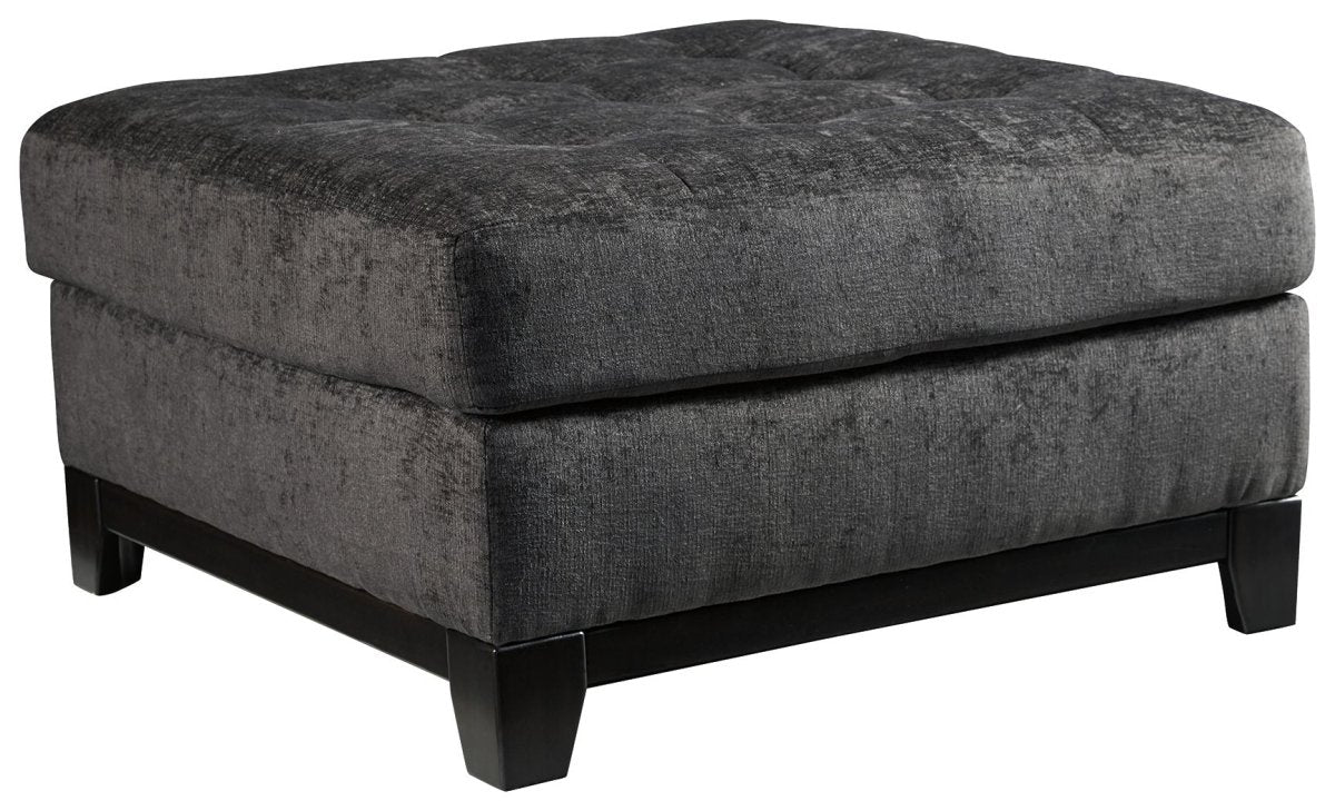 Reidshire - Oversized Accent Ottoman - Steel Upholstered Ottomans by Ashley® - Walls Furniture & Mattress