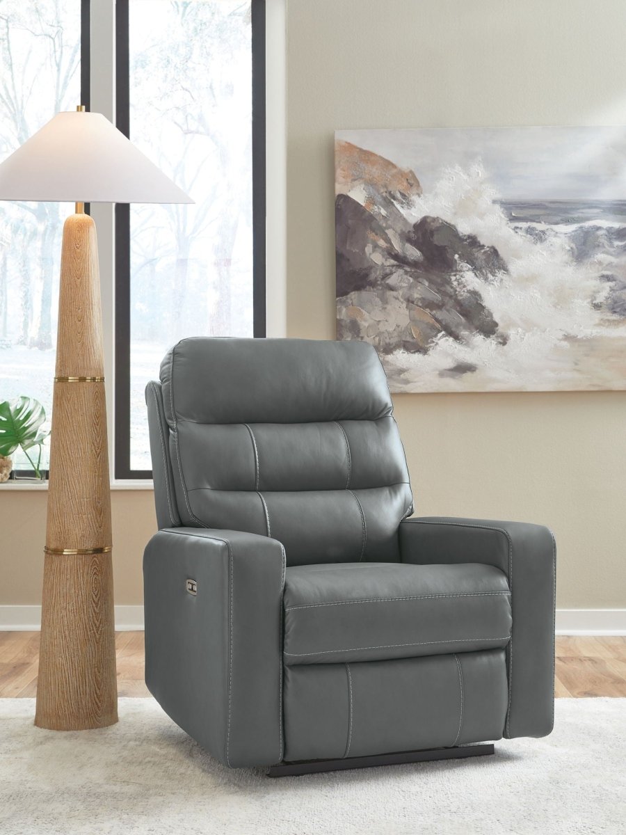 Pennacle Pier - Power Recliner With Adjustable Headrest Reclining Chairs by Signature Design by Ashley® - Walls Furniture & Mattress