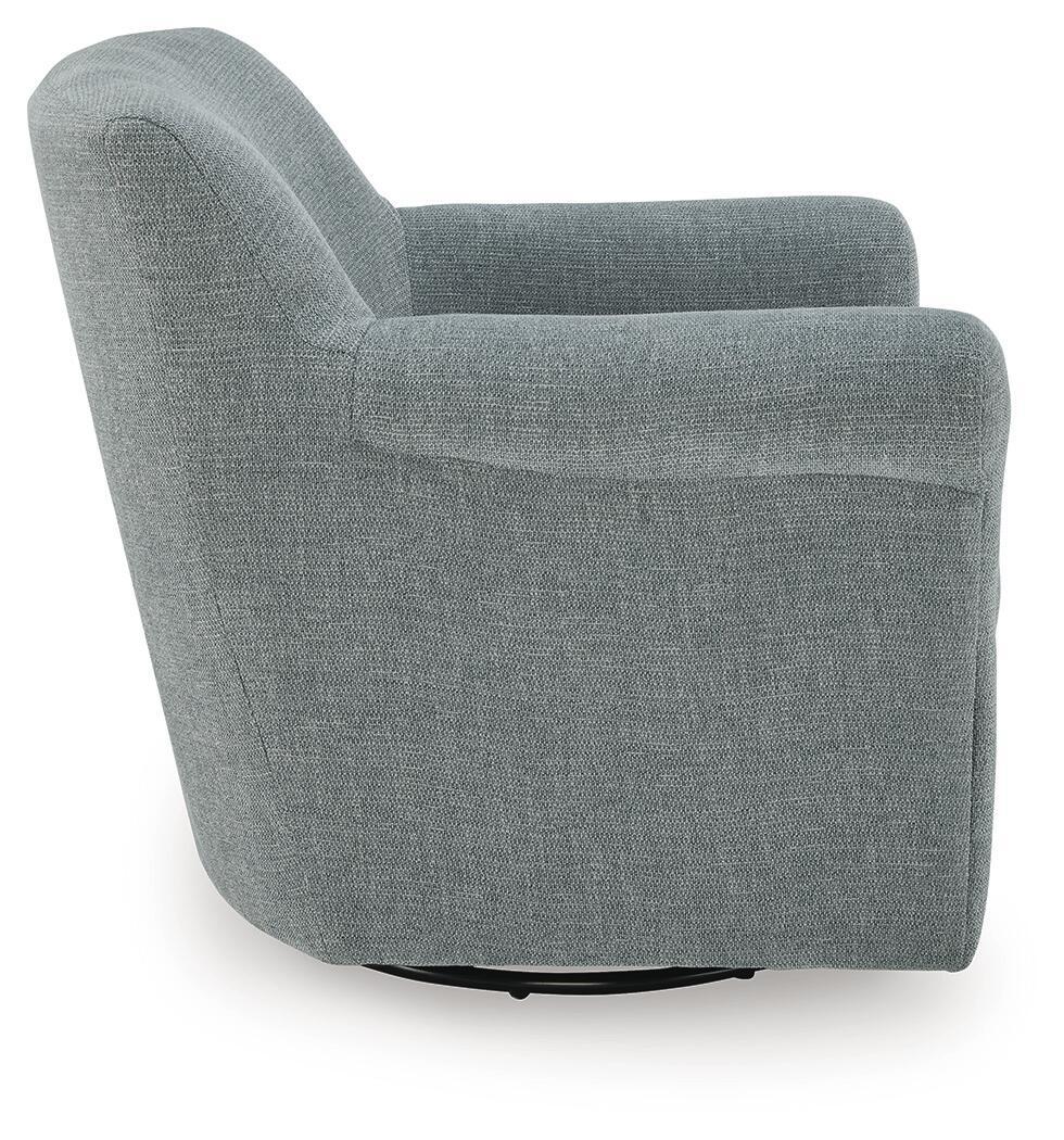 Horlando - Swivel Accent Chair - Oxford Swivel Chairs by Signature Design by Ashley® - Walls Furniture & Mattress