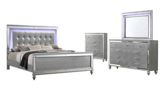 Valentino - Bedroom Set 4 Piece Bedroom Sets by New Classic - Walls Furniture & Mattress