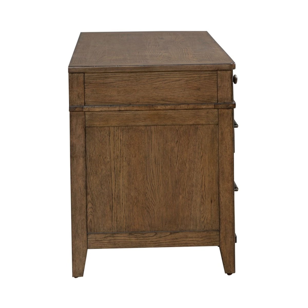 Carolina Park - Jr Executive Credenza - Brown Credenzas by Liberty Furniture - Walls Furniture & Mattress