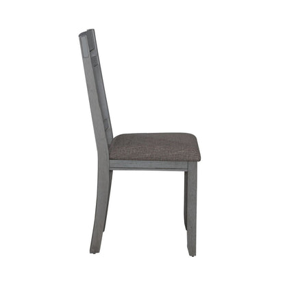 Newport - Splat Back Side Chair (RTA) - Gray Side Chairs by Liberty Furniture - Walls Furniture & Mattress