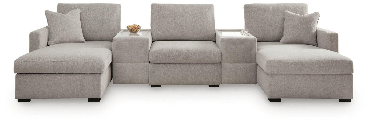 ModMax Luxe - Sectional Stationary Sectionals by Benchcraft® - Walls Furniture & Mattress