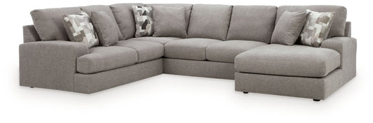 Lindon - Sectional Stationary Sectionals by Benchcraft® - Walls Furniture & Mattress