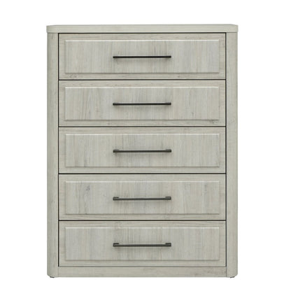 Modern Play - 5 Drawer Chest - White Accent Chests by Liberty Furniture - Walls Furniture & Mattress