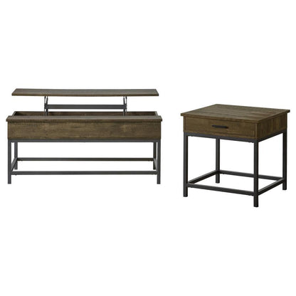 Byers - Lift Top Coffee And End Table Set Table Sets by Coaster Fine Furniture - Walls Furniture & Mattress