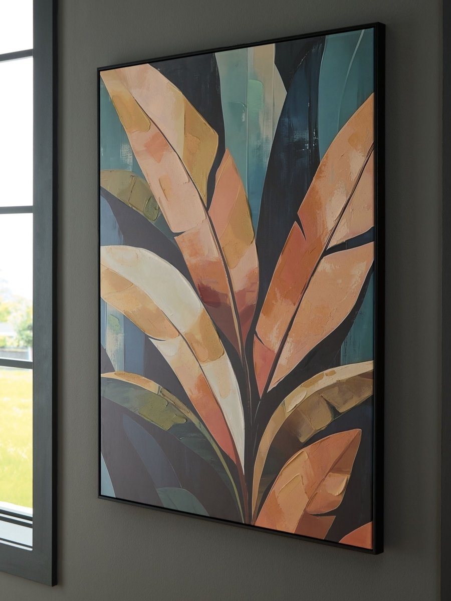 Laurelie - Multi - Wall Art Canvas Art by Signature Design by Ashley® - Walls Furniture & Mattress