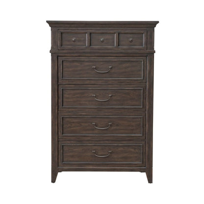 Paradise Valley - 5 Drawer Chest - Dark Brown