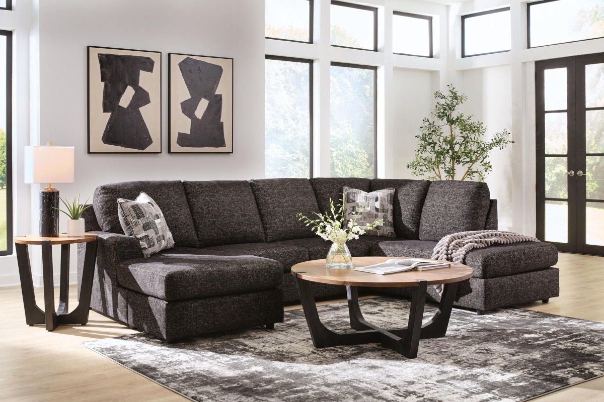 Lentiz - Sectional Stationary Sectionals by Signature Design by Ashley® - Walls Furniture & Mattress