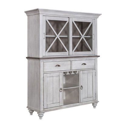 Ocean Isle - Hutch & Buffet Hutches & Buffets by Liberty Furniture - Walls Furniture & Mattress