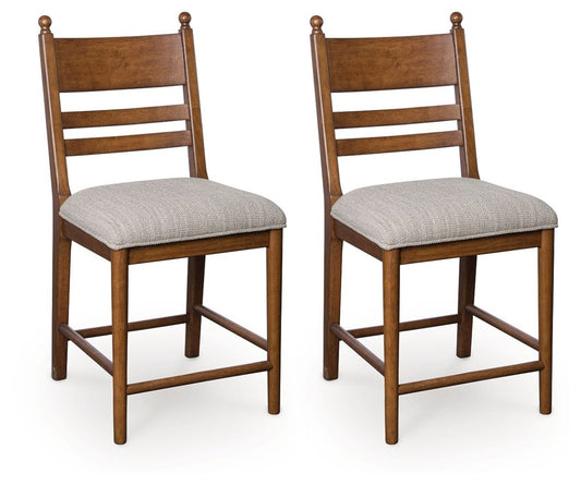 Greddinton - Upholstered Barstool (Set of 2) Stool Sets by Signature Design by Ashley® - Walls Furniture & Mattress