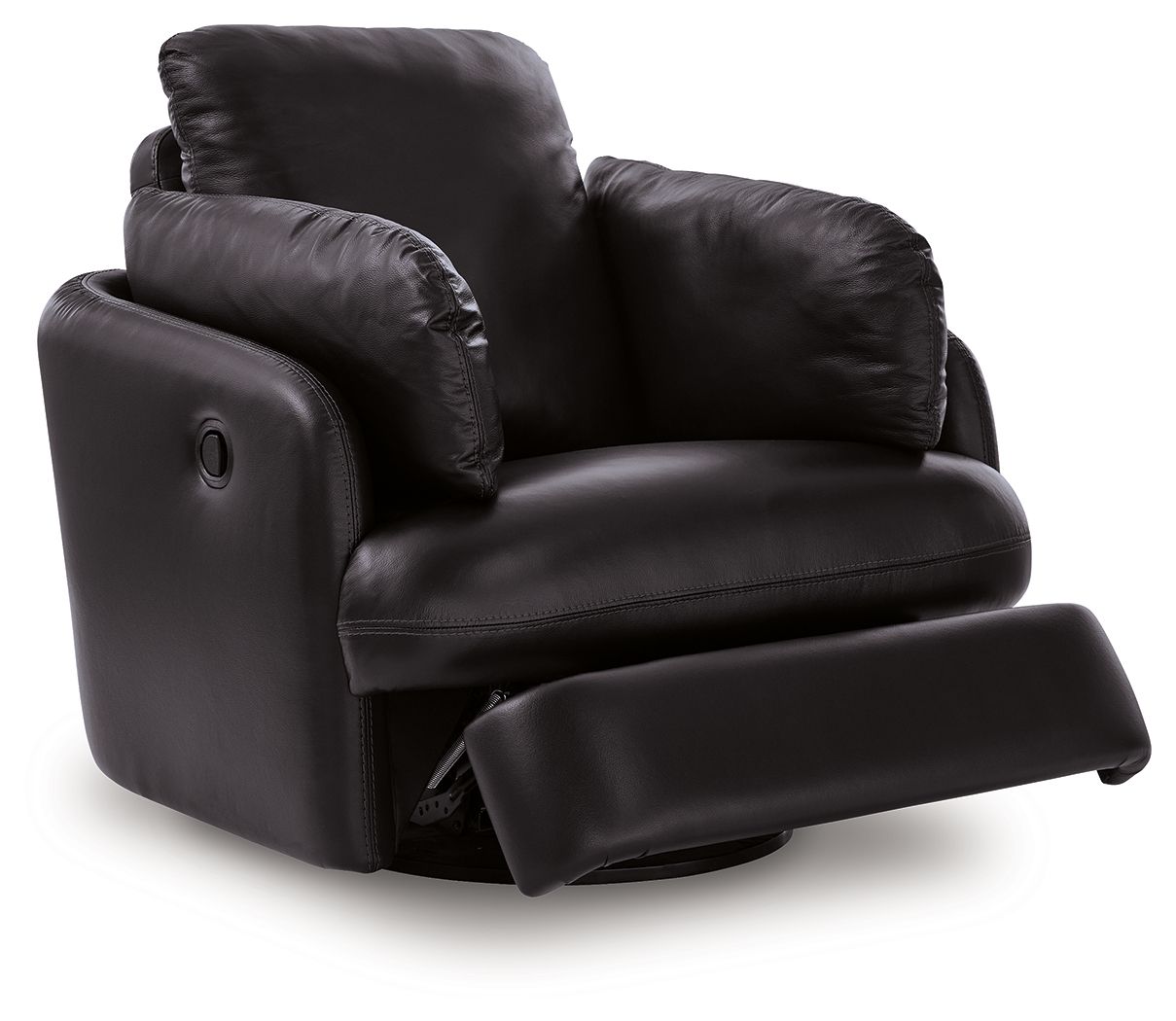 ModMax II - Swivel Glider Recliner - Black Swivel Glider Chairs by Signature Design by Ashley® - Walls Furniture & Mattress