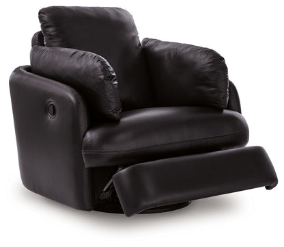ModMax II - Swivel Glider Recliner - Black Swivel Glider Chairs by Signature Design by Ashley® - Walls Furniture & Mattress