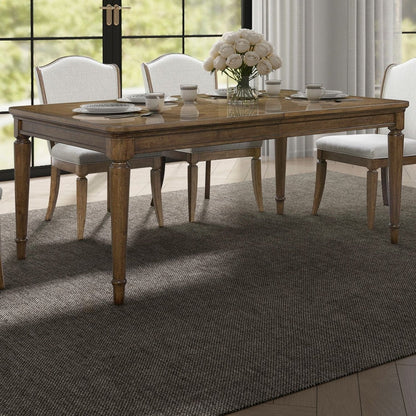 Harrison Heights - Rectangular Leg Table - Sienna Dining Tables with Extensions by Liberty Furniture - Walls Furniture & Mattress