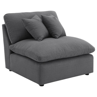 Hobson - Upholstered Modular Sectional Sofa Stationary Sectionals by Coaster Fine Furniture - Walls Furniture & Mattress