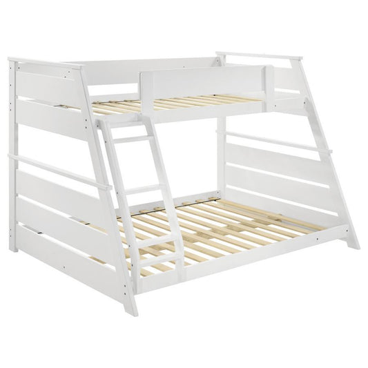 Holden - Wood Veneer Bunk Bed Bunk Beds by Coaster Fine Furniture - Walls Furniture & Mattress