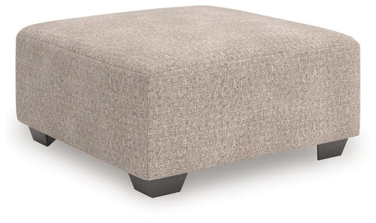 Seyler Lane - Beige - Oversized Accent Ottoman Accent Ottomans by Benchcraft® - Walls Furniture & Mattress
