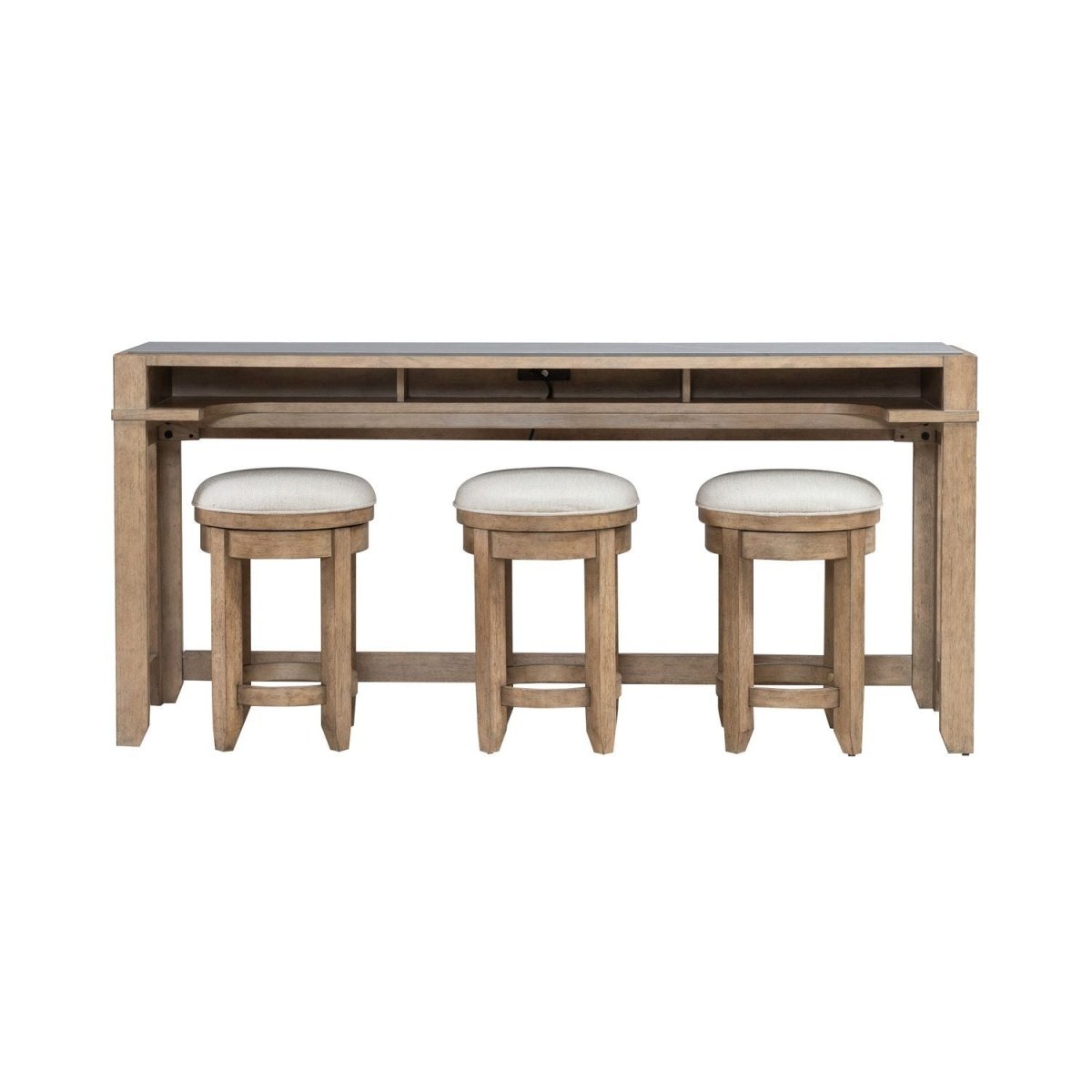 Millstone - 4 Piece Set - Nutmeg 4 Piece Living Room Sets by Liberty Furniture - Walls Furniture & Mattress