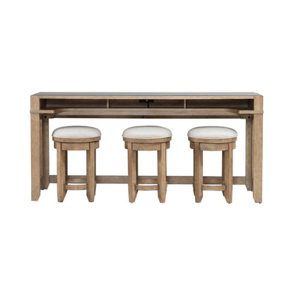 Millstone - 4 Piece Set - Nutmeg 4 Piece Living Room Sets by Liberty Furniture - Walls Furniture & Mattress